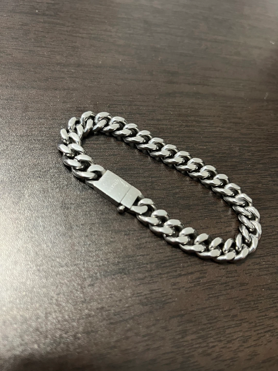 Vitaly Kickback Bracelet. 7.5 Stainless Steel.