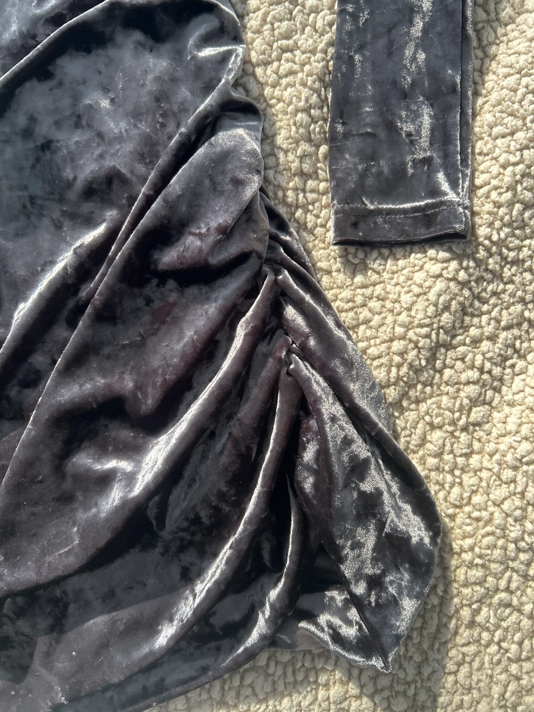 Rebel Sugar Velvet Dress - Size S - photo 2