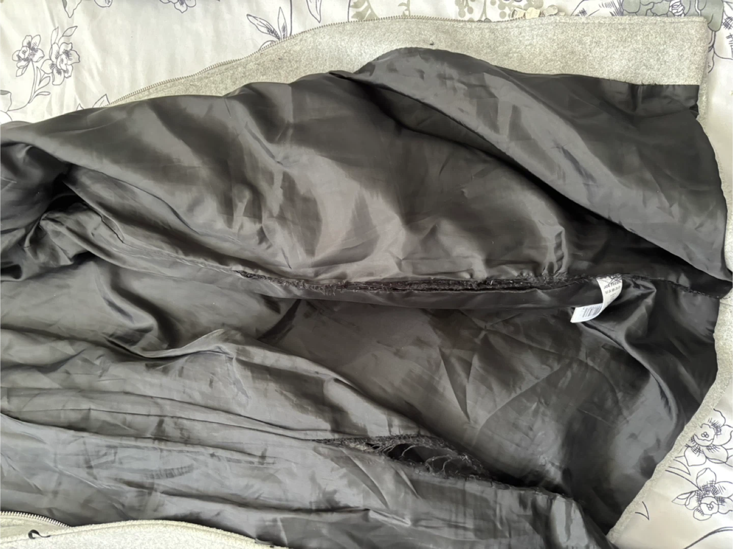 Joe Fresh Grey Wool Coat XL - photo 3