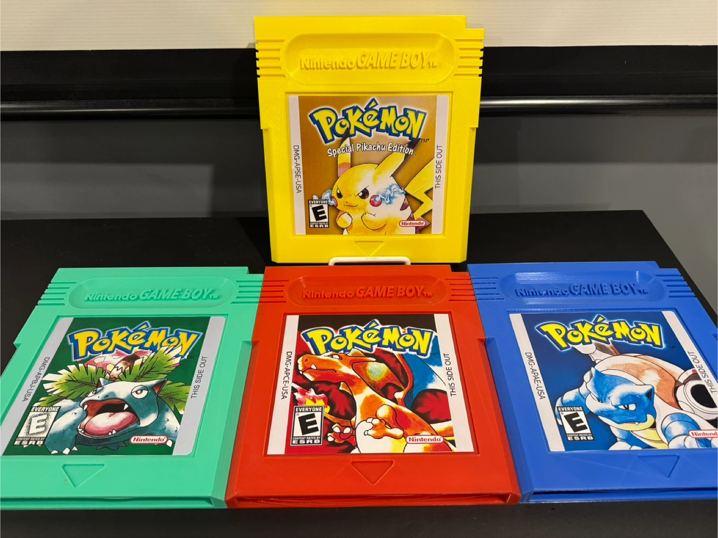 Pokémon Game Boy Cartridge Display Piece