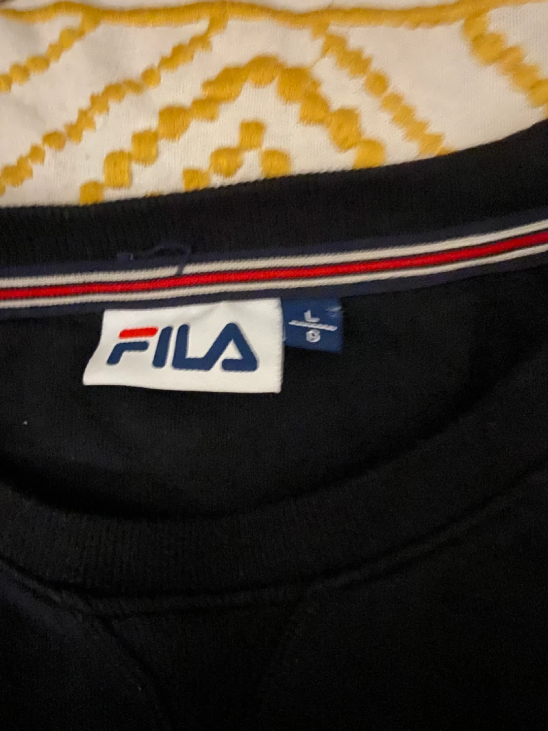 Fila Black Long Sleeve Shirt - Size L - photo 3