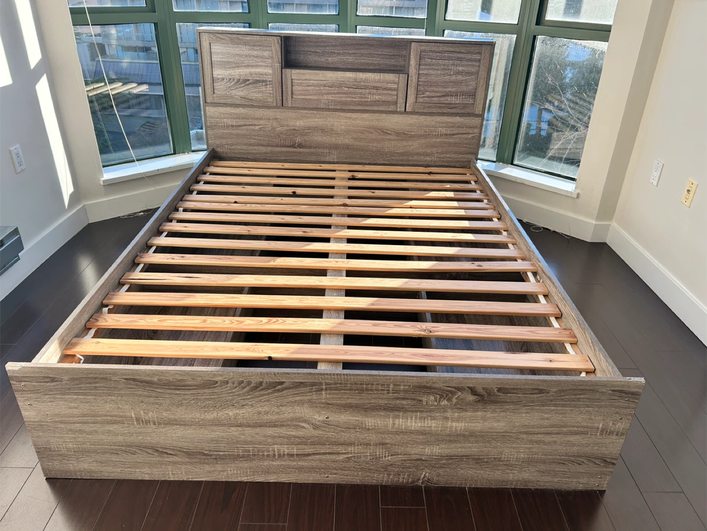Queen Size Storage Bed Frame