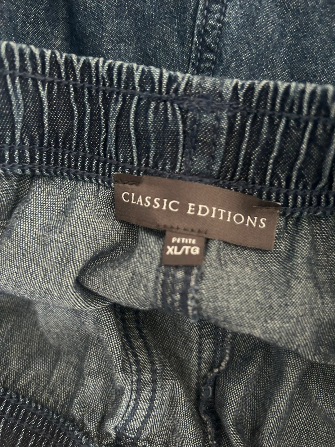 Classic Editions Petite XL/TG Denim Capri Pants - photo 3