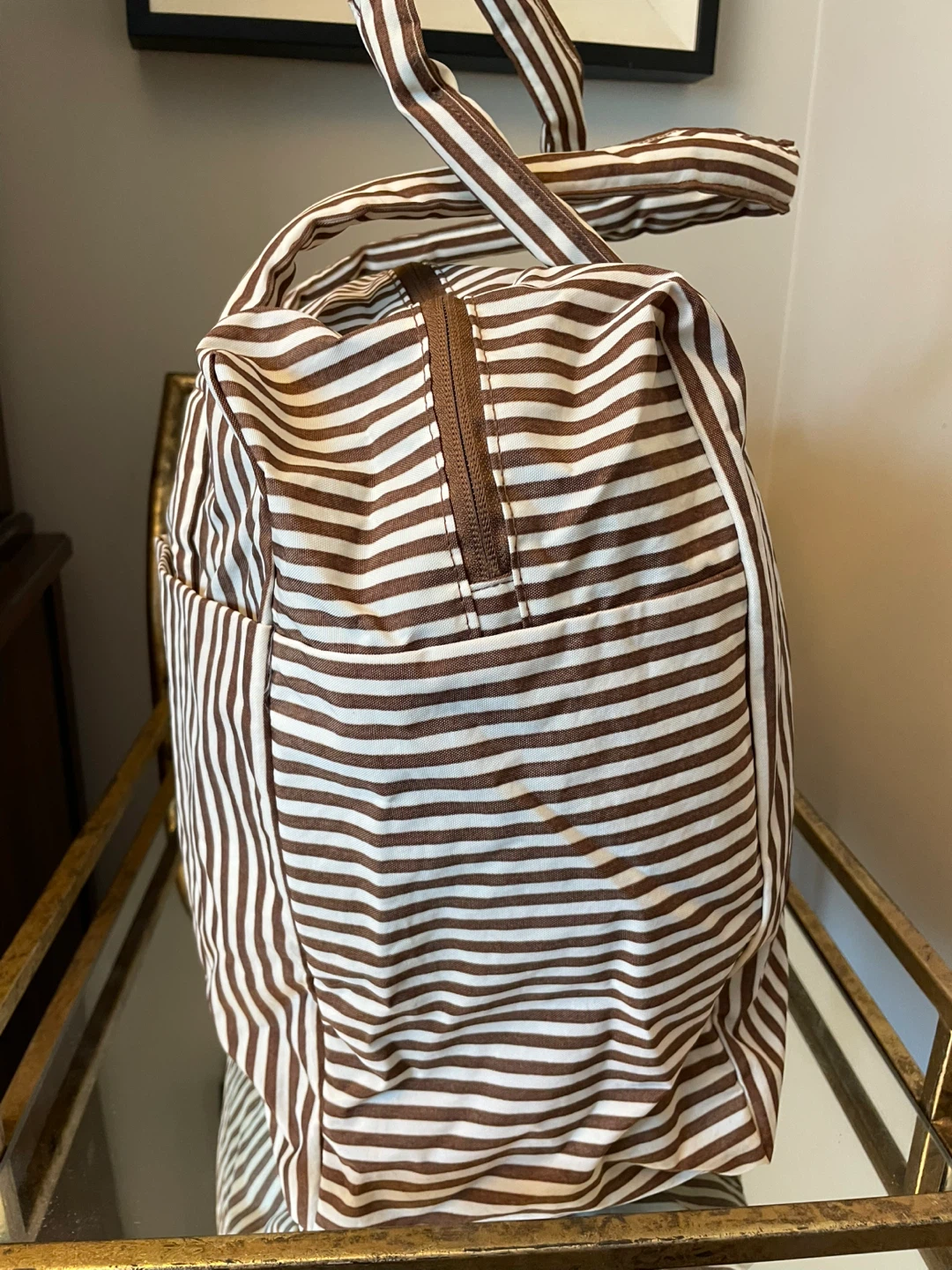 BAGGU Brown Stripe Cloud Carry-On - photo 2