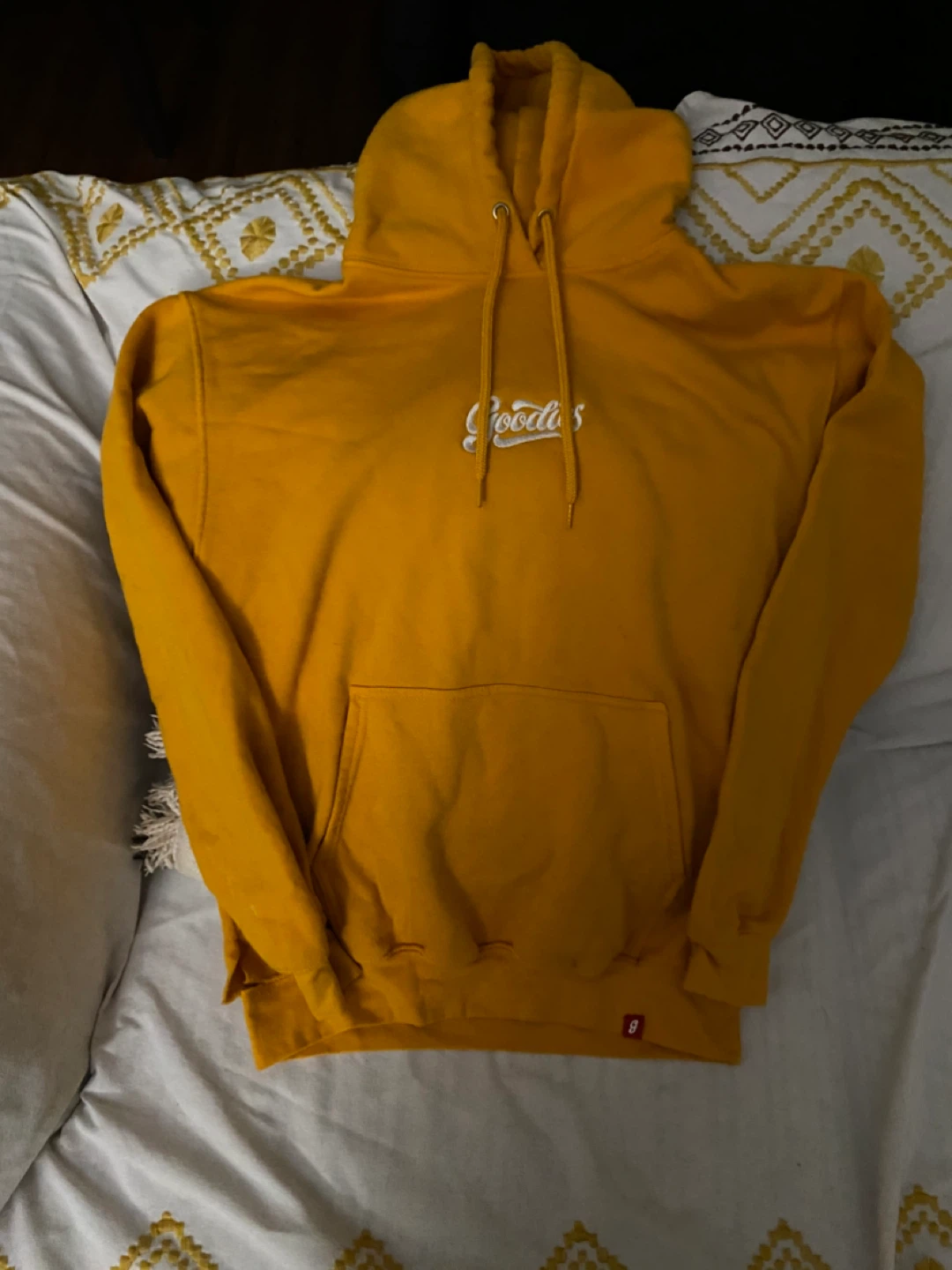 Goodies Hoodie - Medium - Yellow