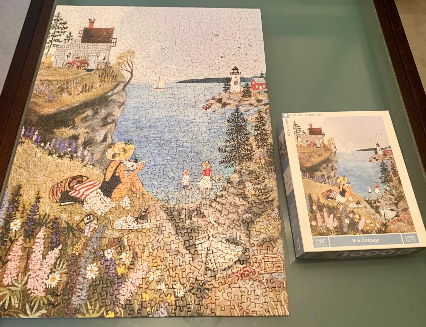 Puzzle Company Sea Cottage 1000 Piece Jigsaw Puzzle