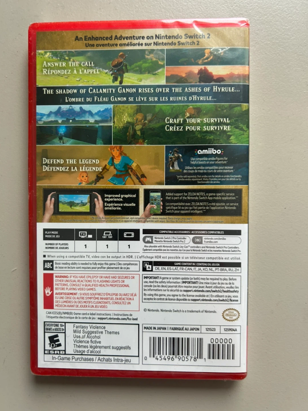 Sealed Switch 2 Zelda Breath of Wild - photo 3