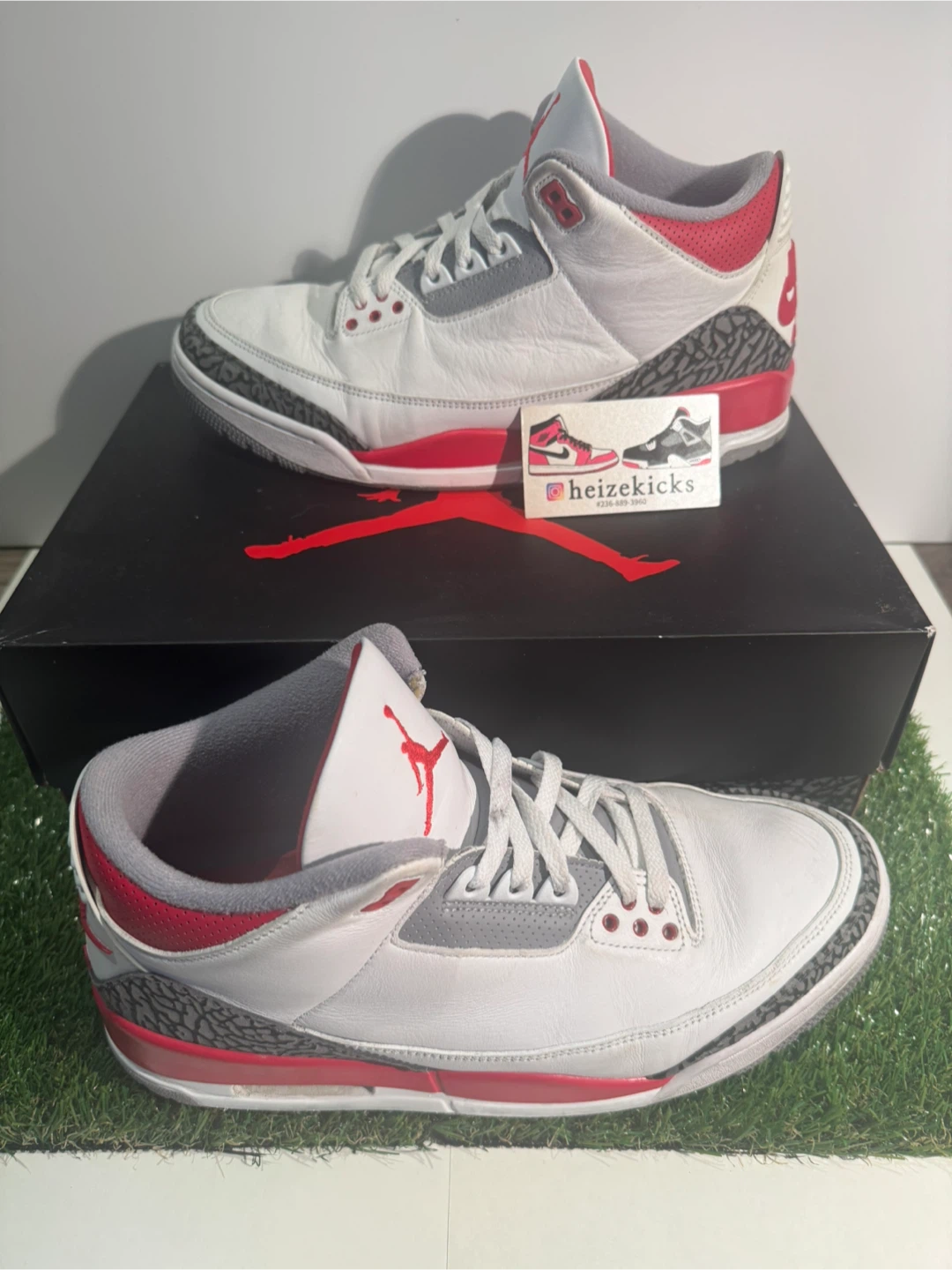 Jordan 3 Fire Red size 12 - photo 2