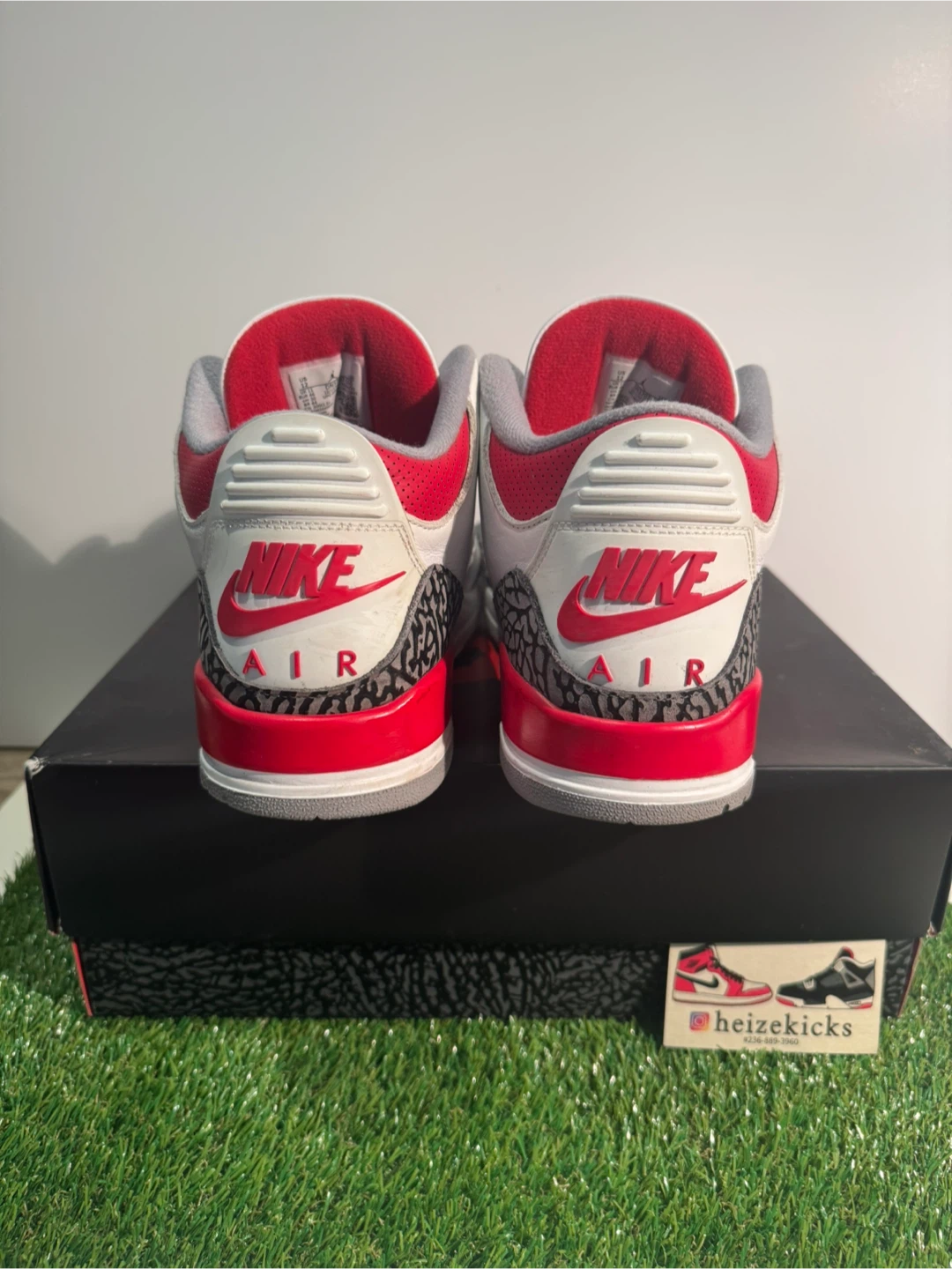 Jordan 3 Fire Red size 12 - photo 4
