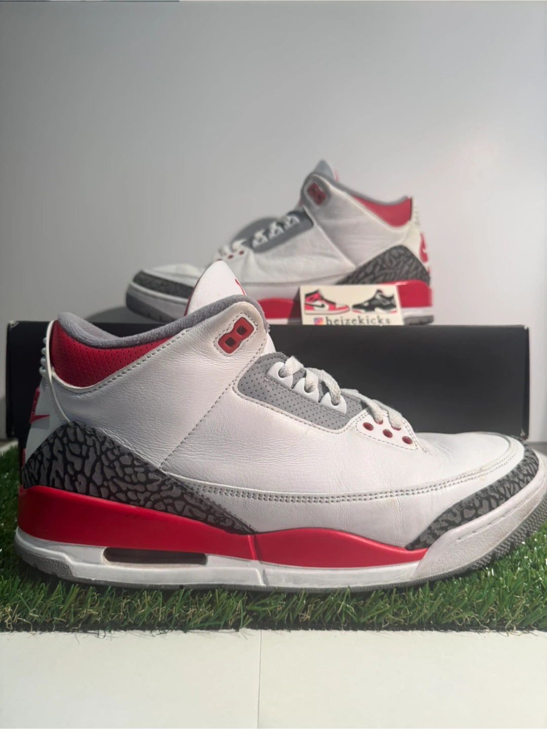 Jordan 3 Fire Red size 12