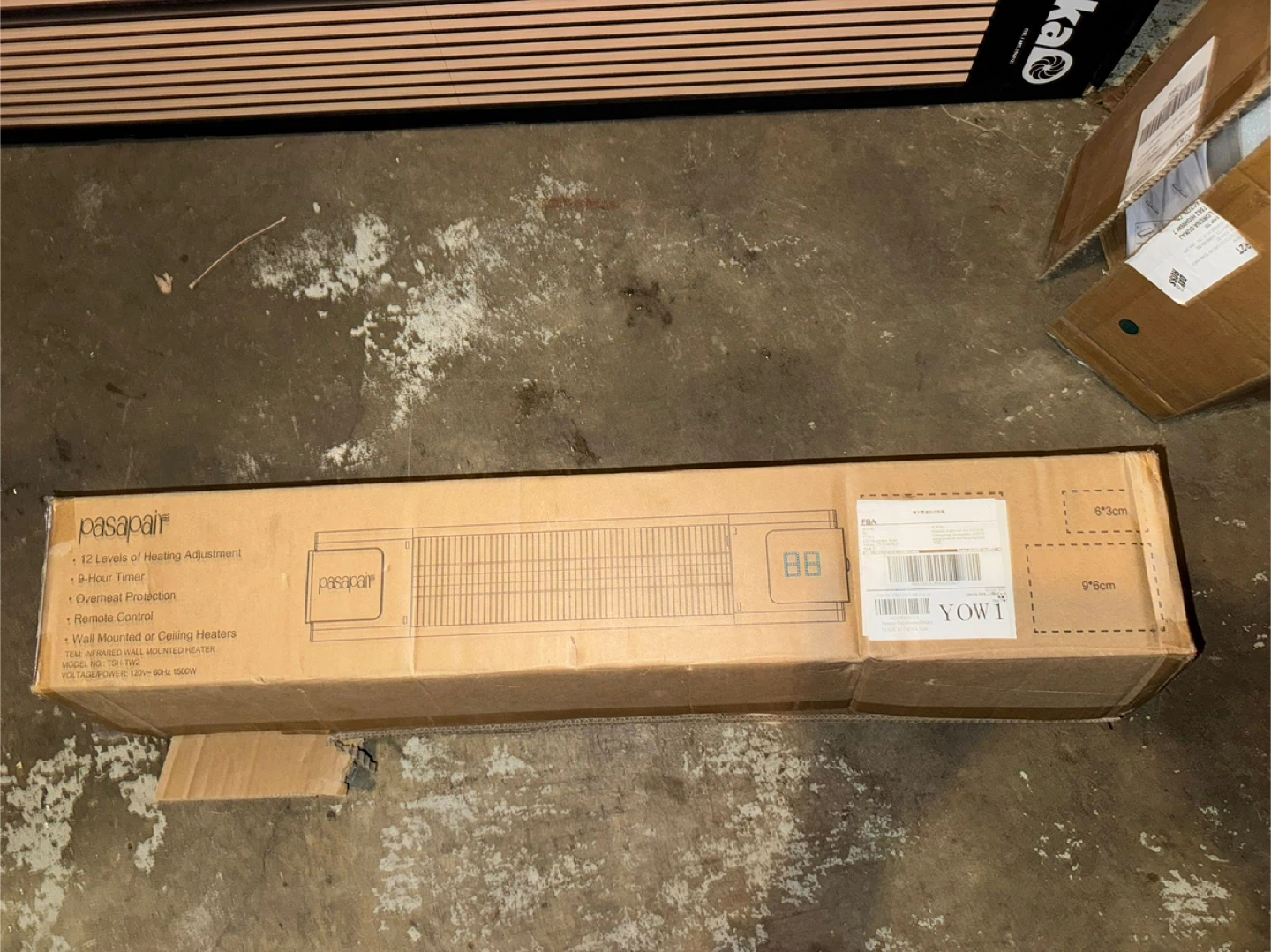 Pasapair Infrared Wired Heater - New in Box! - photo 3