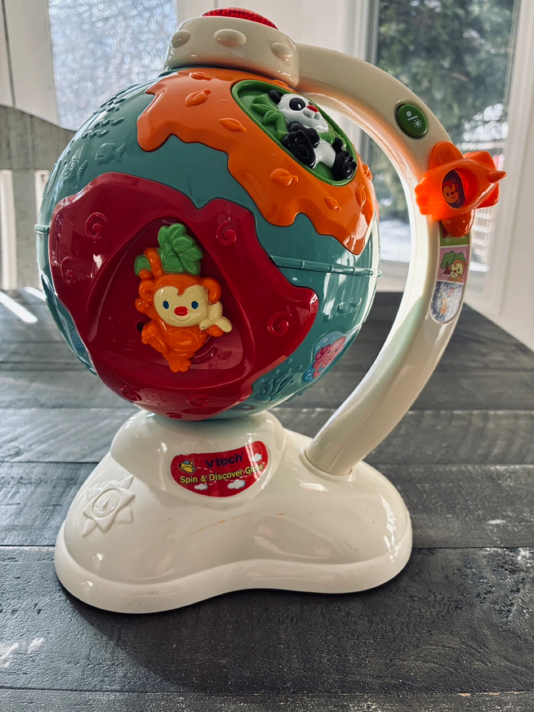 Vtech spin & discover globe