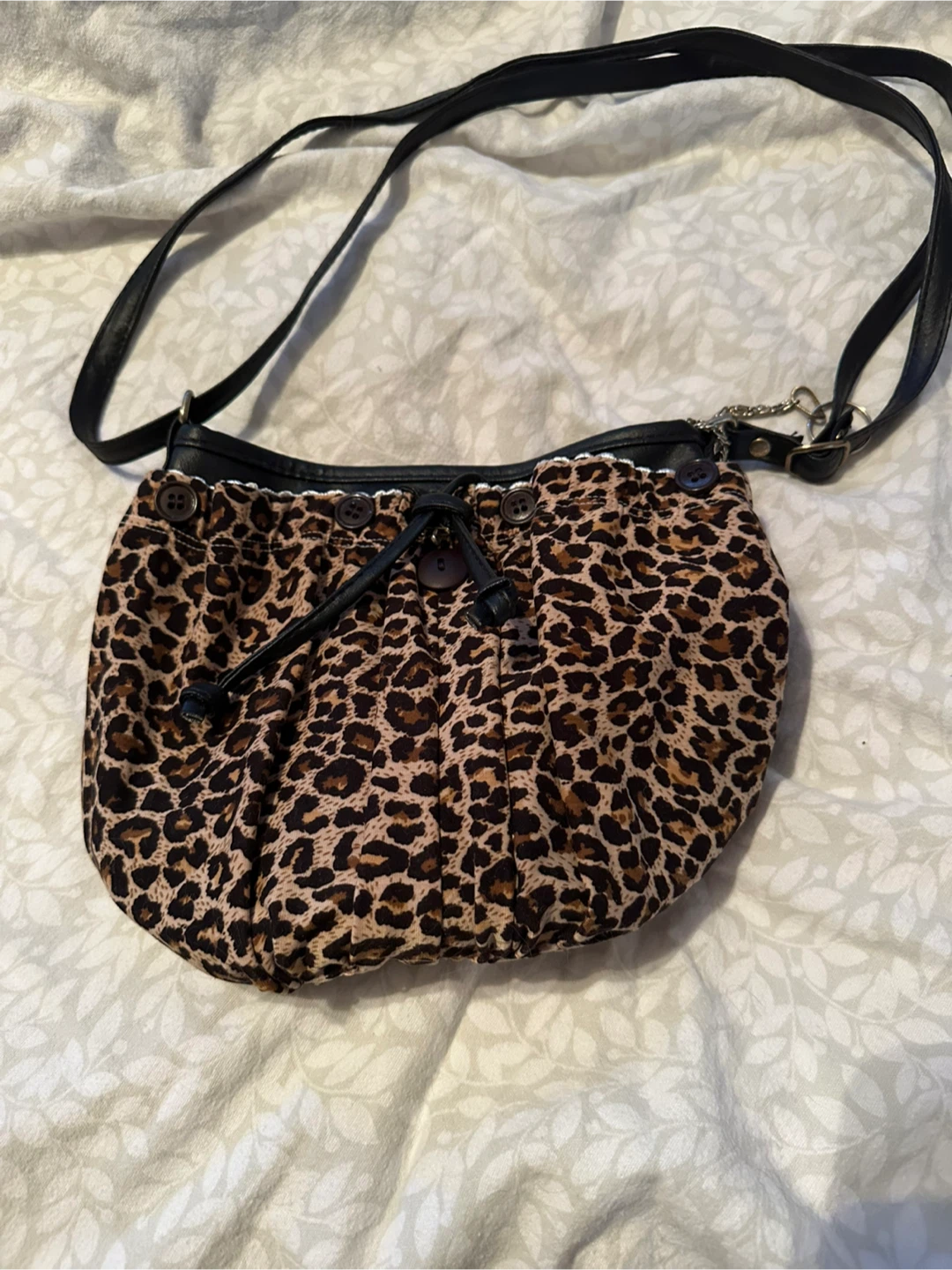 Leopard Print Shoulder Bag