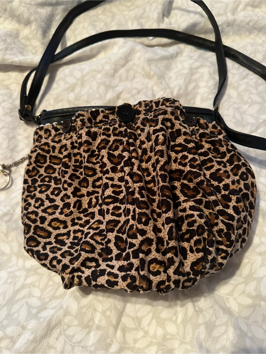 Leopard Print Shoulder Bag - photo 2