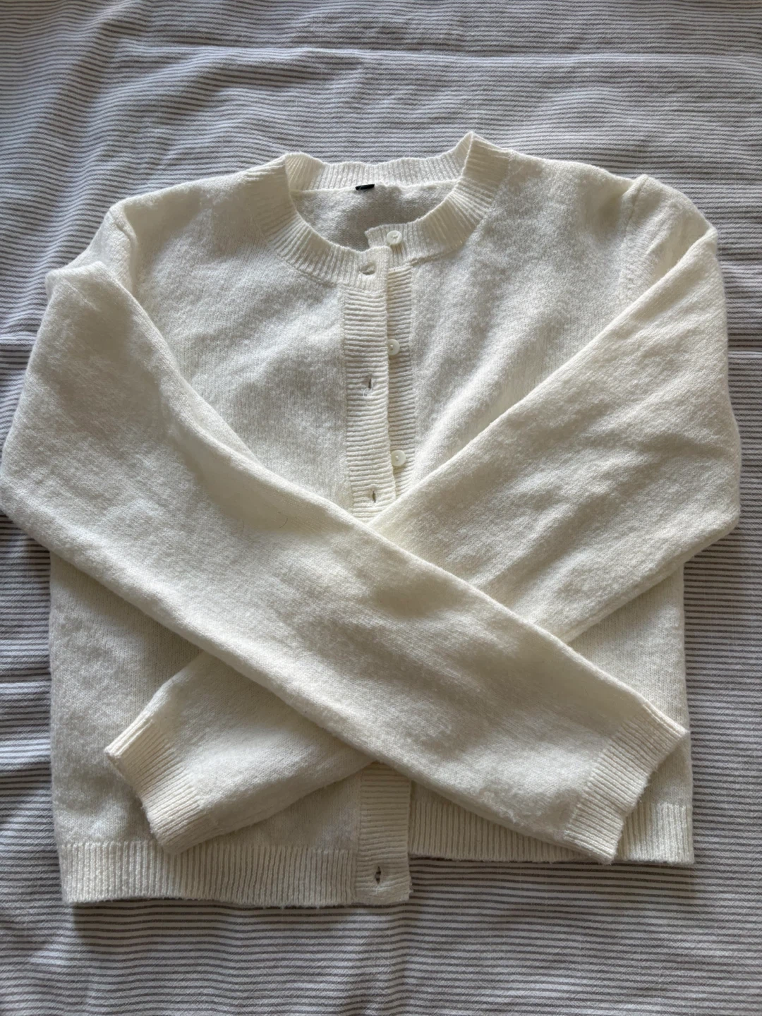 White Cardigan
