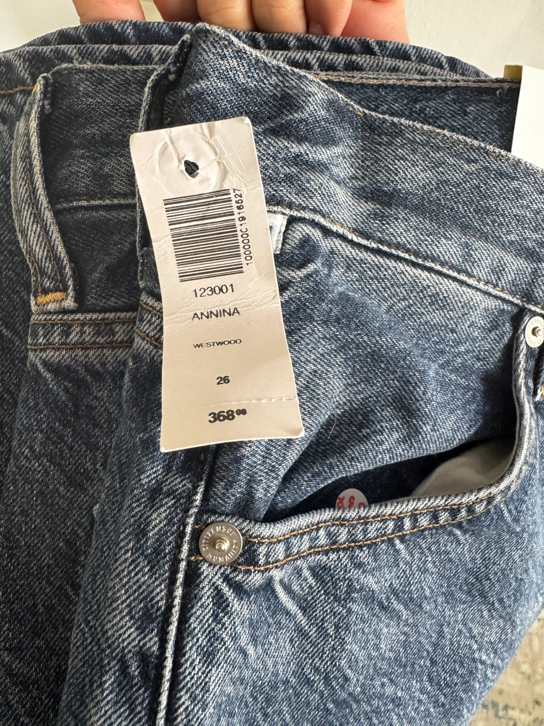 ARITZIA Citizens of Humanity Annina Trouser Jeans, Size 26 - photo 4
