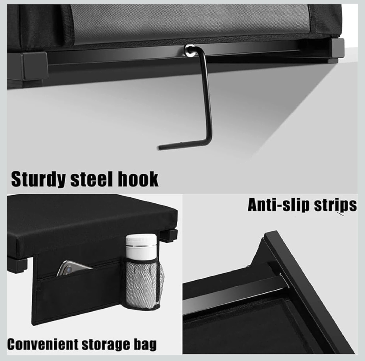 Portable Folding Stadium Bleacher Chair Seat - photo 4