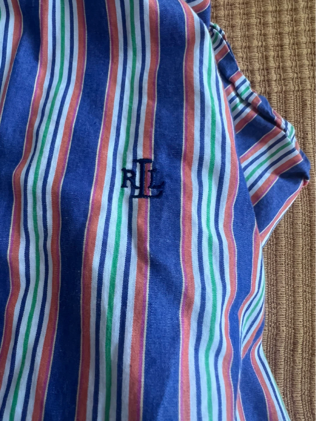 Ralph Lauren Striped Button-Up Shirt - Size L - photo 3