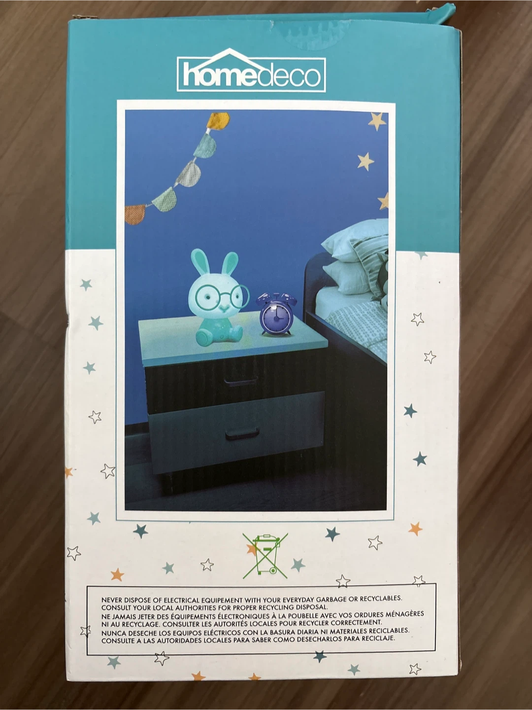Blue Bunny Touch Light - New in Box - photo 2
