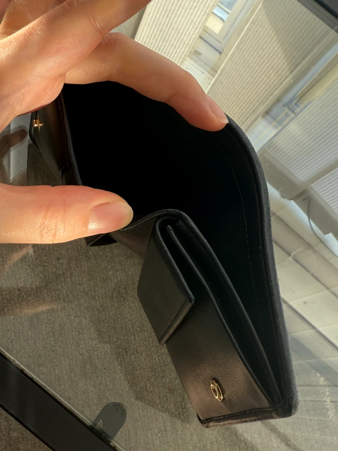 Miu Miu Black Leather Wallet - photo 5