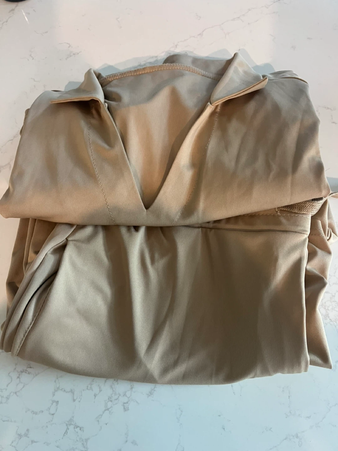 Beige Two-Piece Set