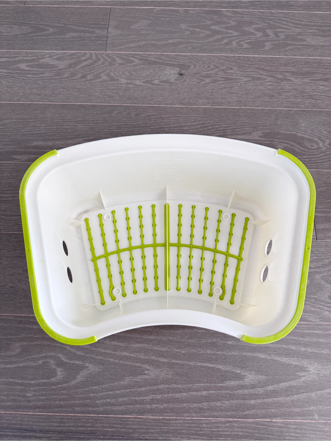 IKEA FÖRSIKTIG Children's Stool - White/Green - photo 3