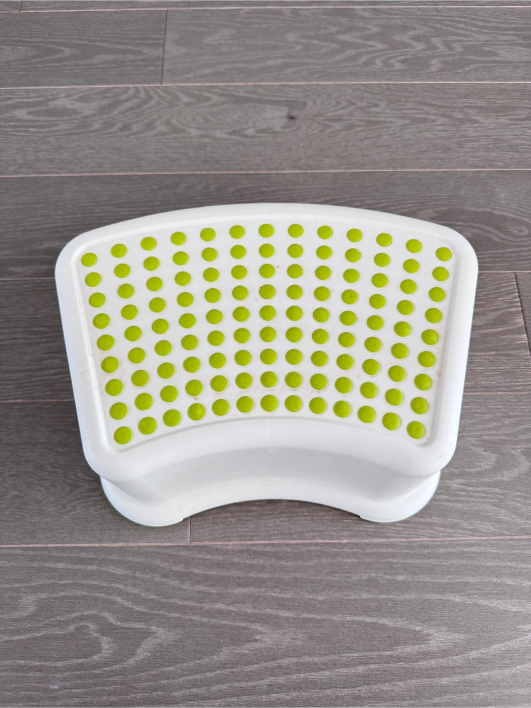 IKEA FÖRSIKTIG Children's Stool - White/Green - photo 4