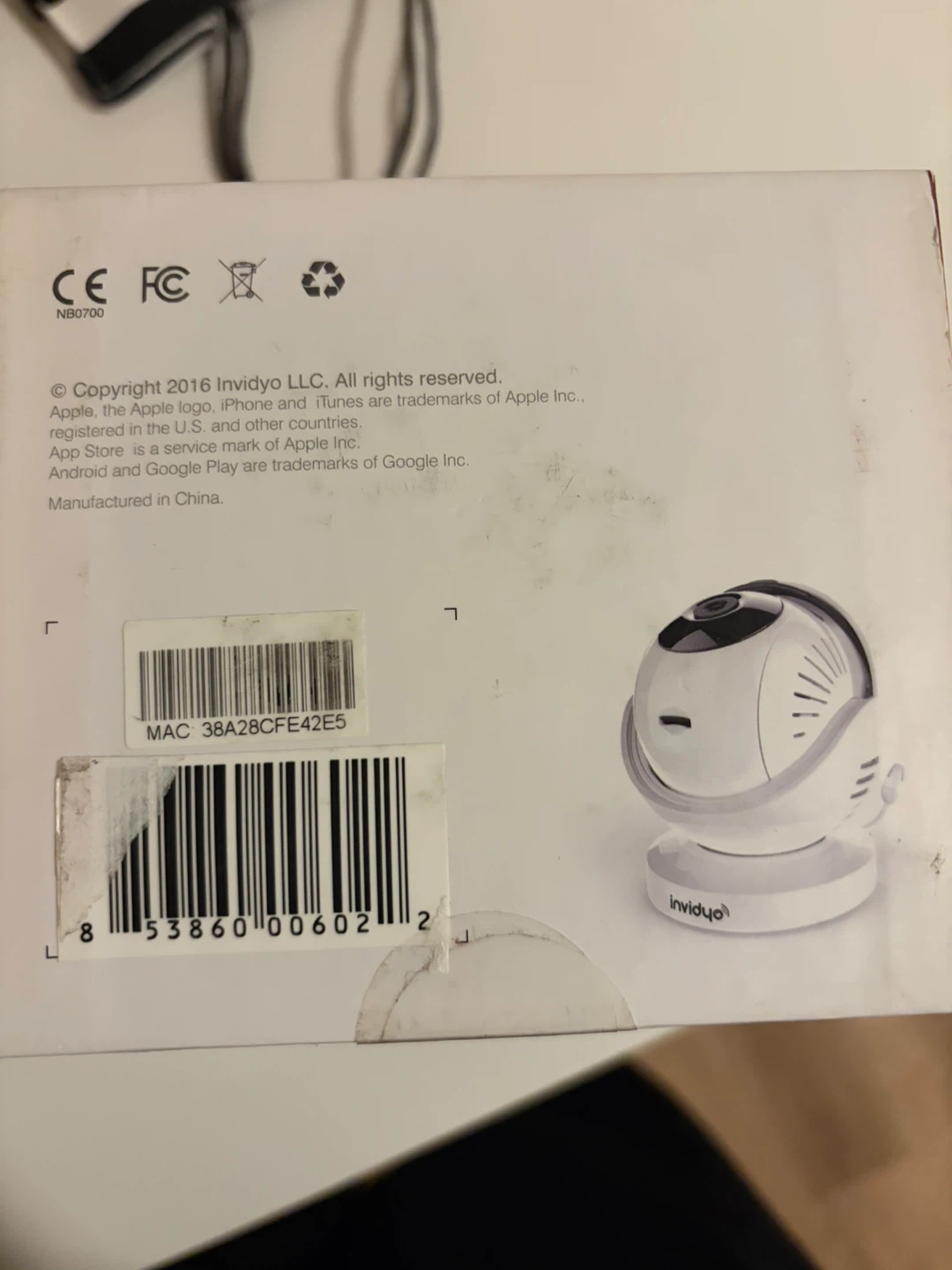 Invidyo World's Smartest Video Baby Monitor - New in Box! - photo 4