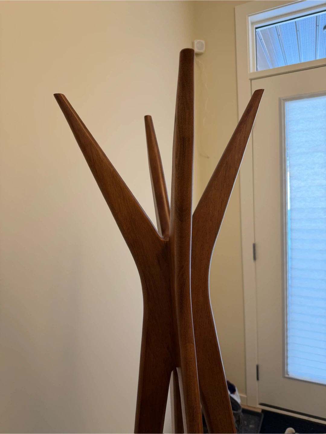 Mid-Century Modern Wooden Coat Rack