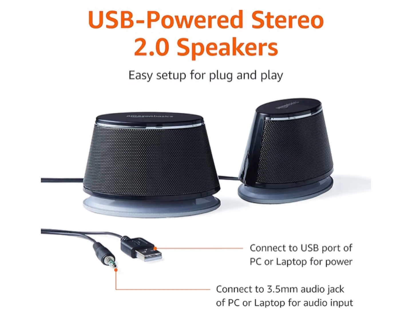 USB Powered Computer Speakers - photo 4