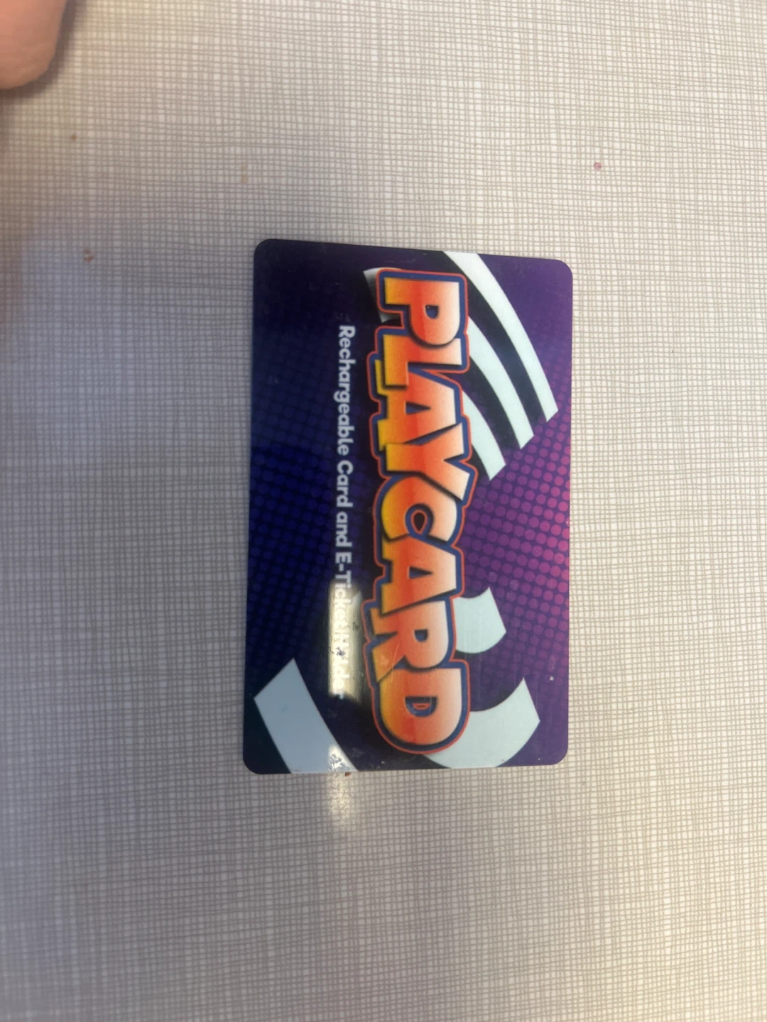 PLAYCARD Rechargeable Card