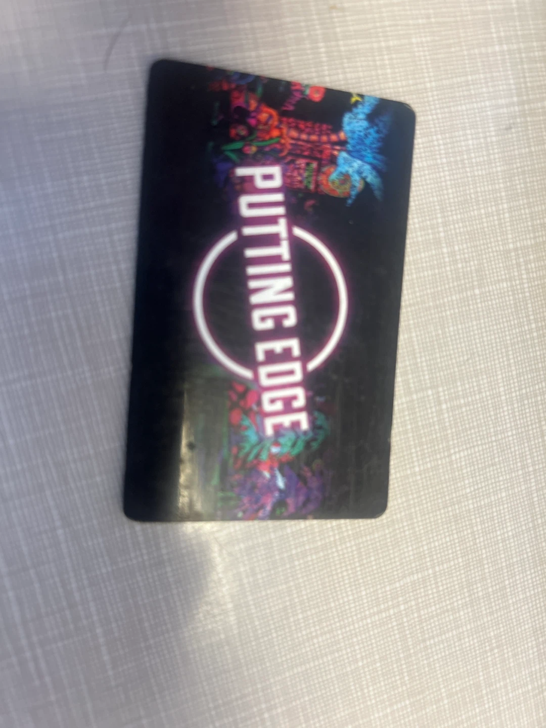 Putting Edge games card