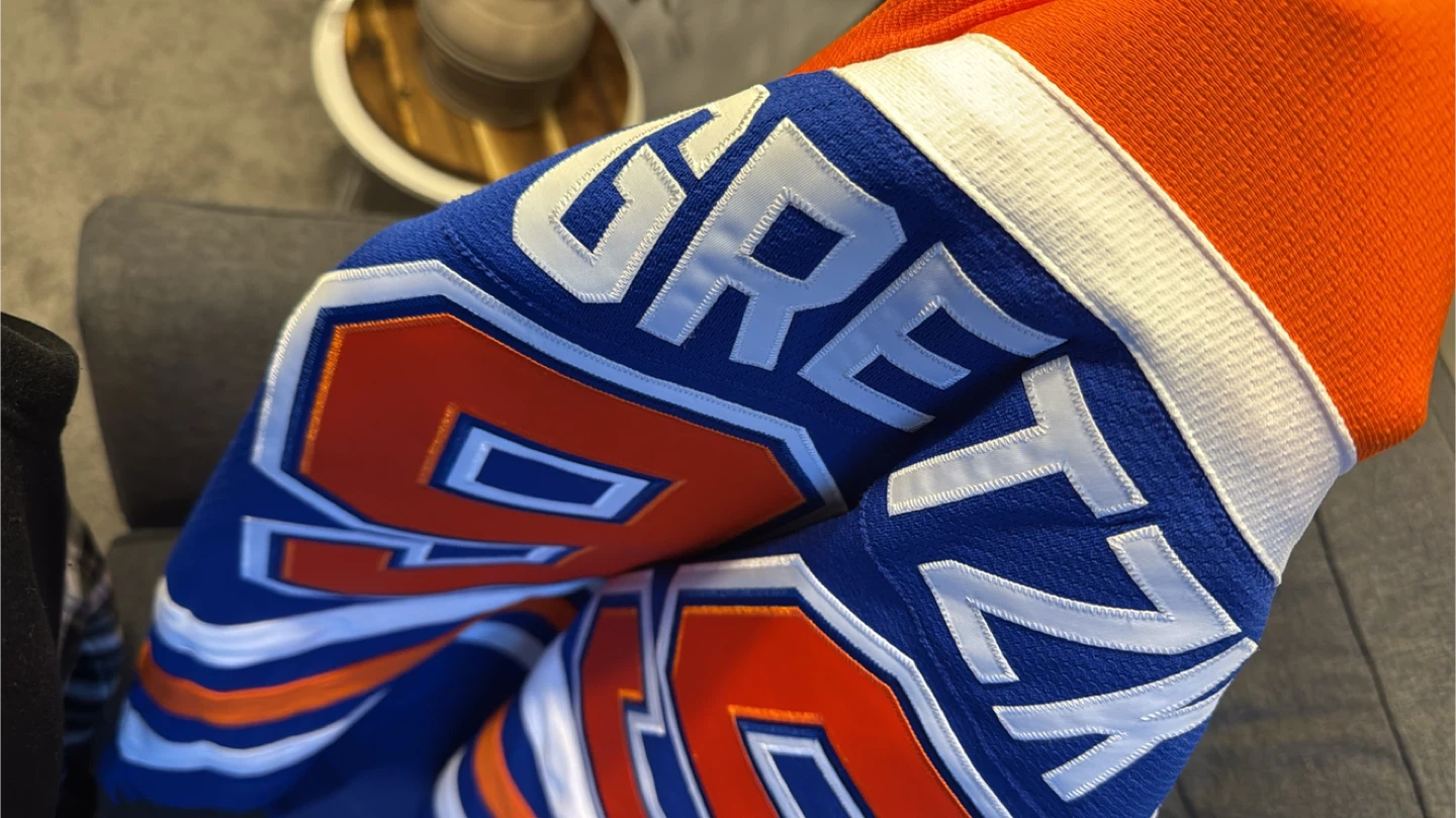 Mitchell & Ness Oilers Gretzky Jersey - photo 3