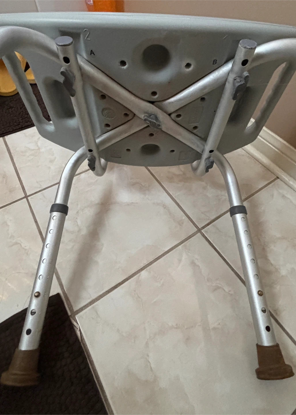 Drive Bath Chair (with back) adjustable height - photo 4