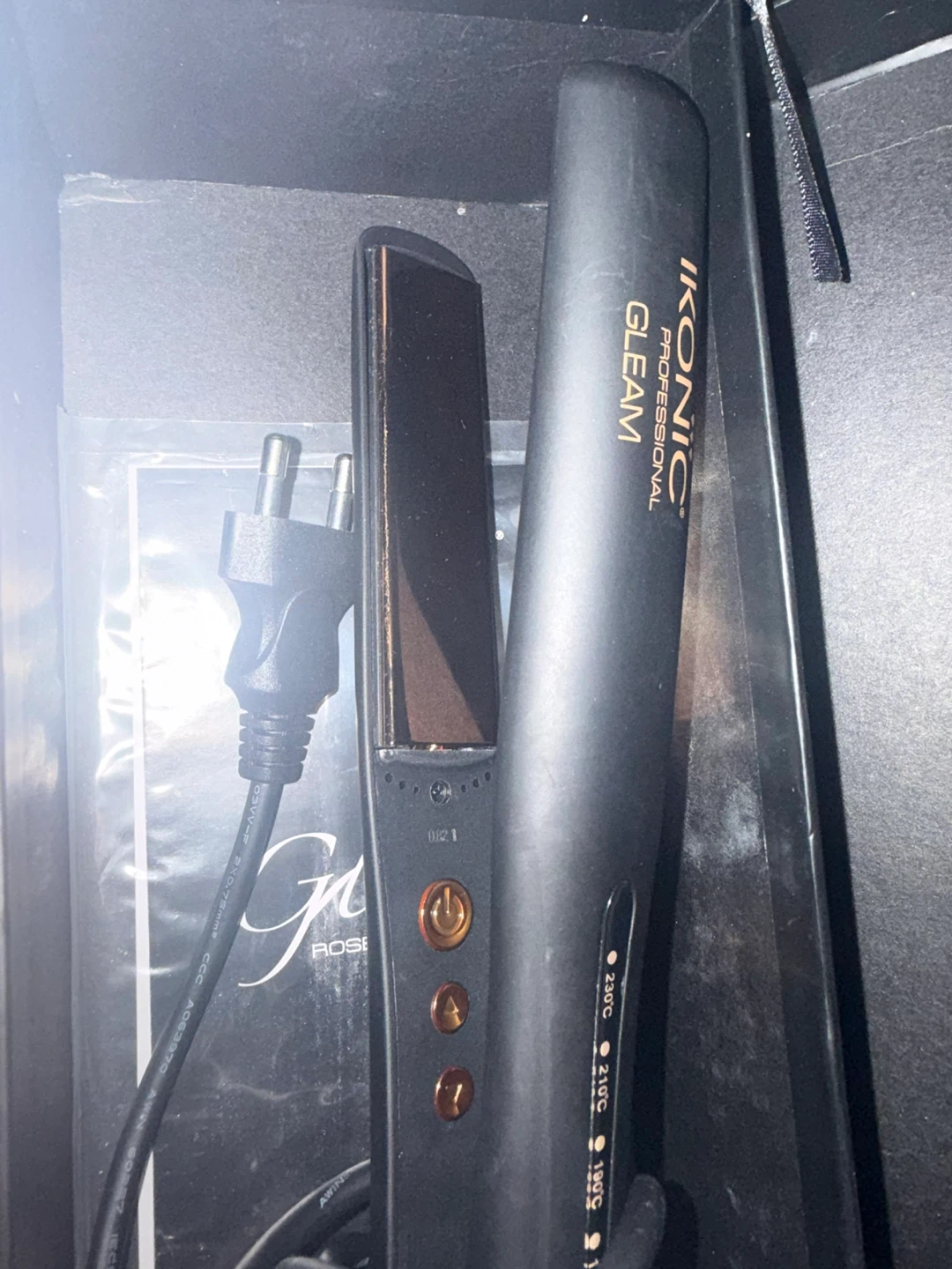 Ikonic Gleam Professional Hair Straightener nano titanium - photo 3