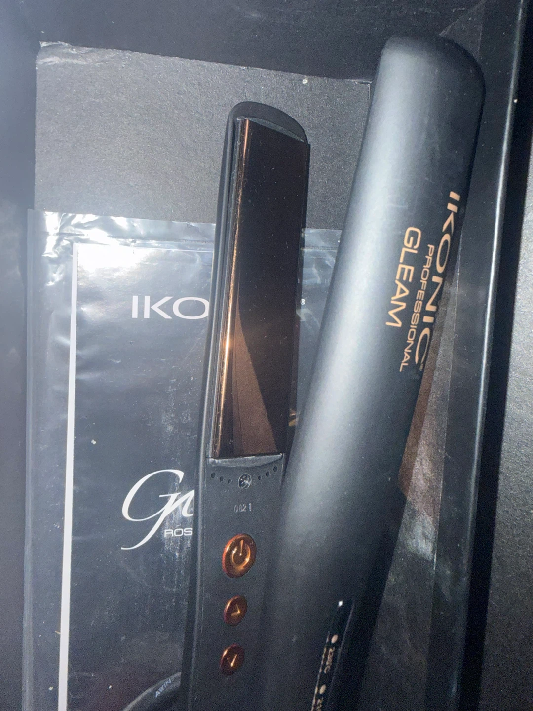 Ikonic Gleam Professional Hair Straightener nano titanium - photo 2