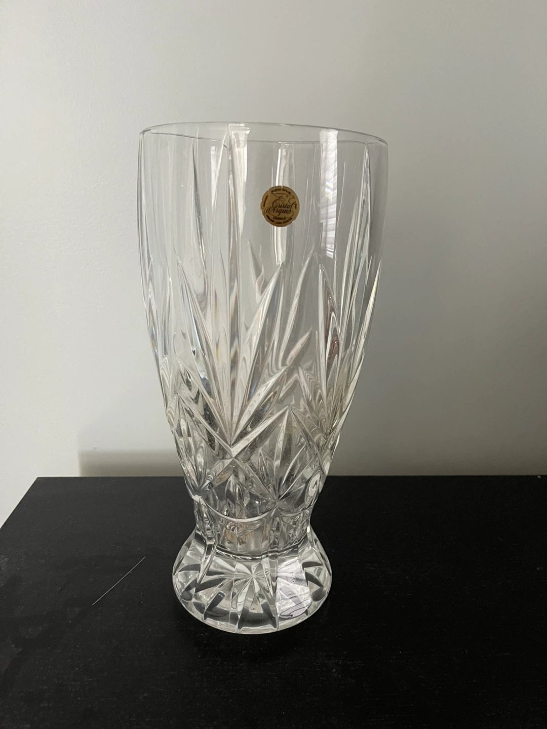 Cristal d'Arques Crystal Vase