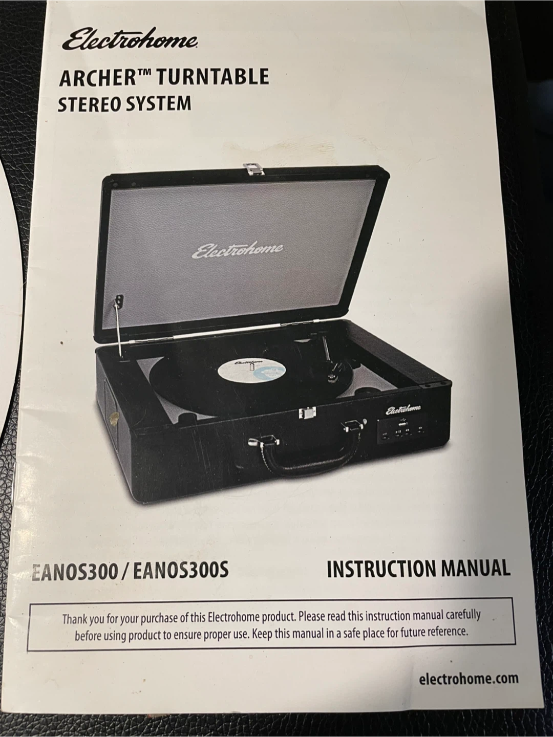 record player Turntable Stereo System - EANOS300