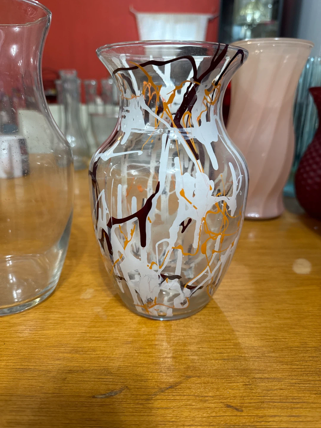 Selection of Clear Glass Vases ($5 Each, big vase is $10)🥕 - photo 3