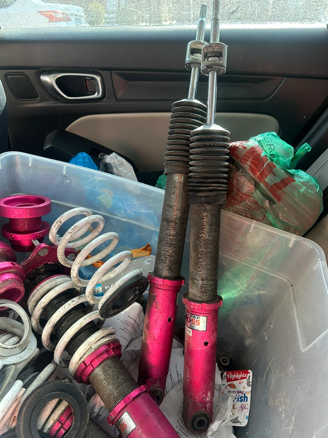 Used Megan Racing Coilover Set - photo 2