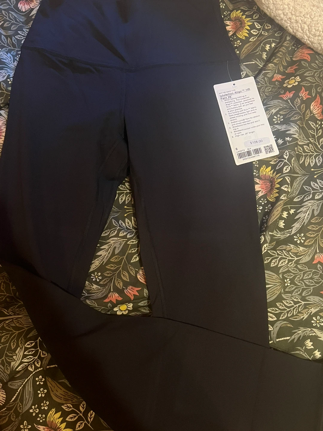 Lululemon Align HR Pant 6 Black - New with Tags