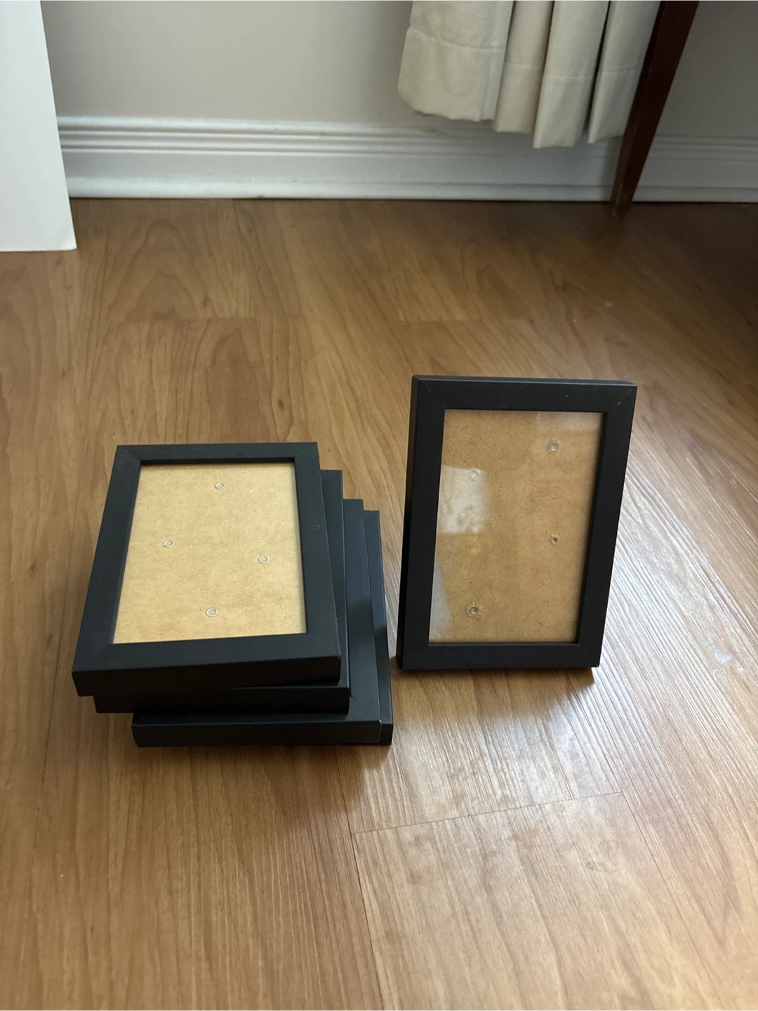 Set of 5 Black Picture Frames