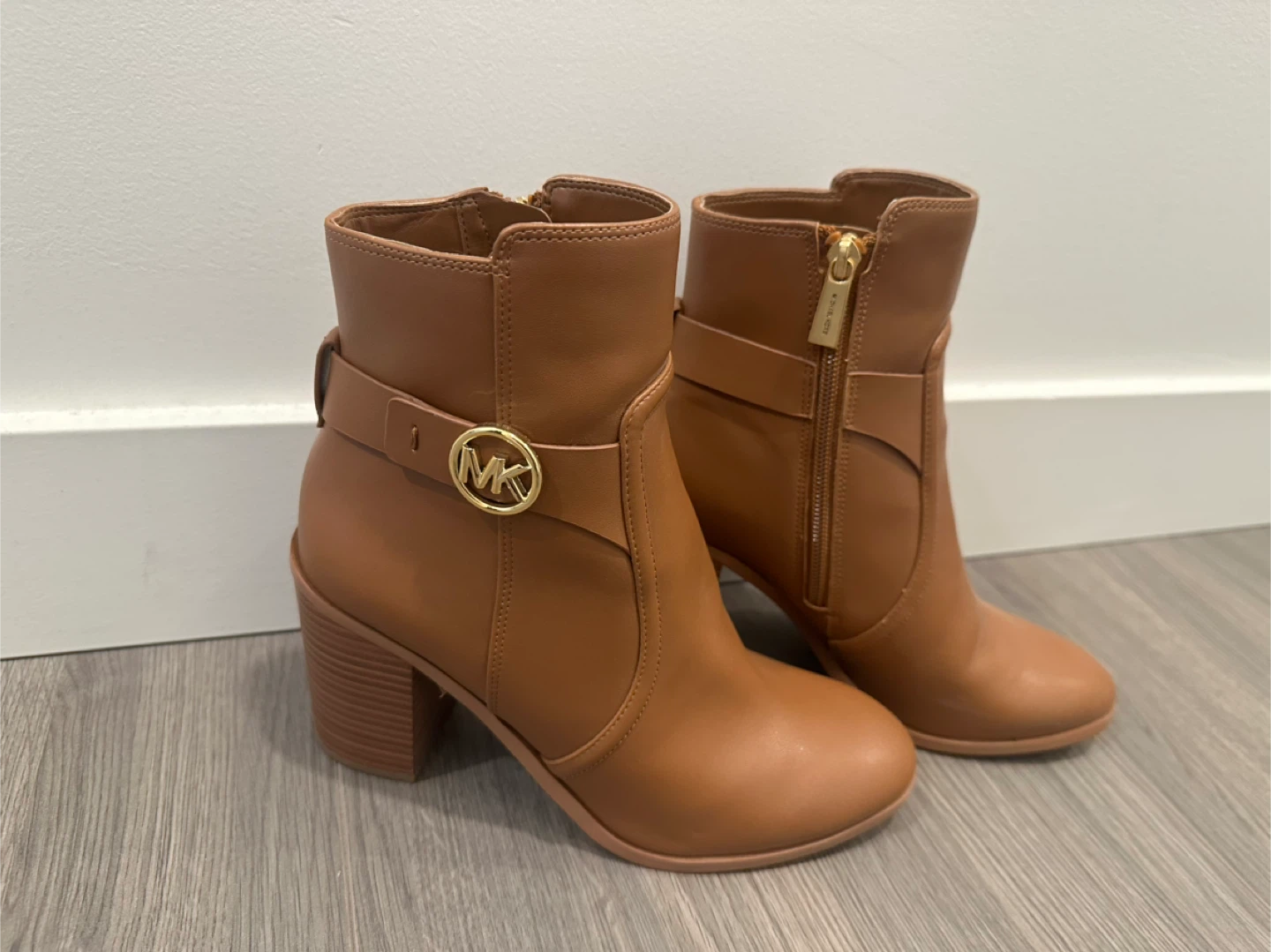 Michael Kors Brown Ankle Boots - Size 7.5