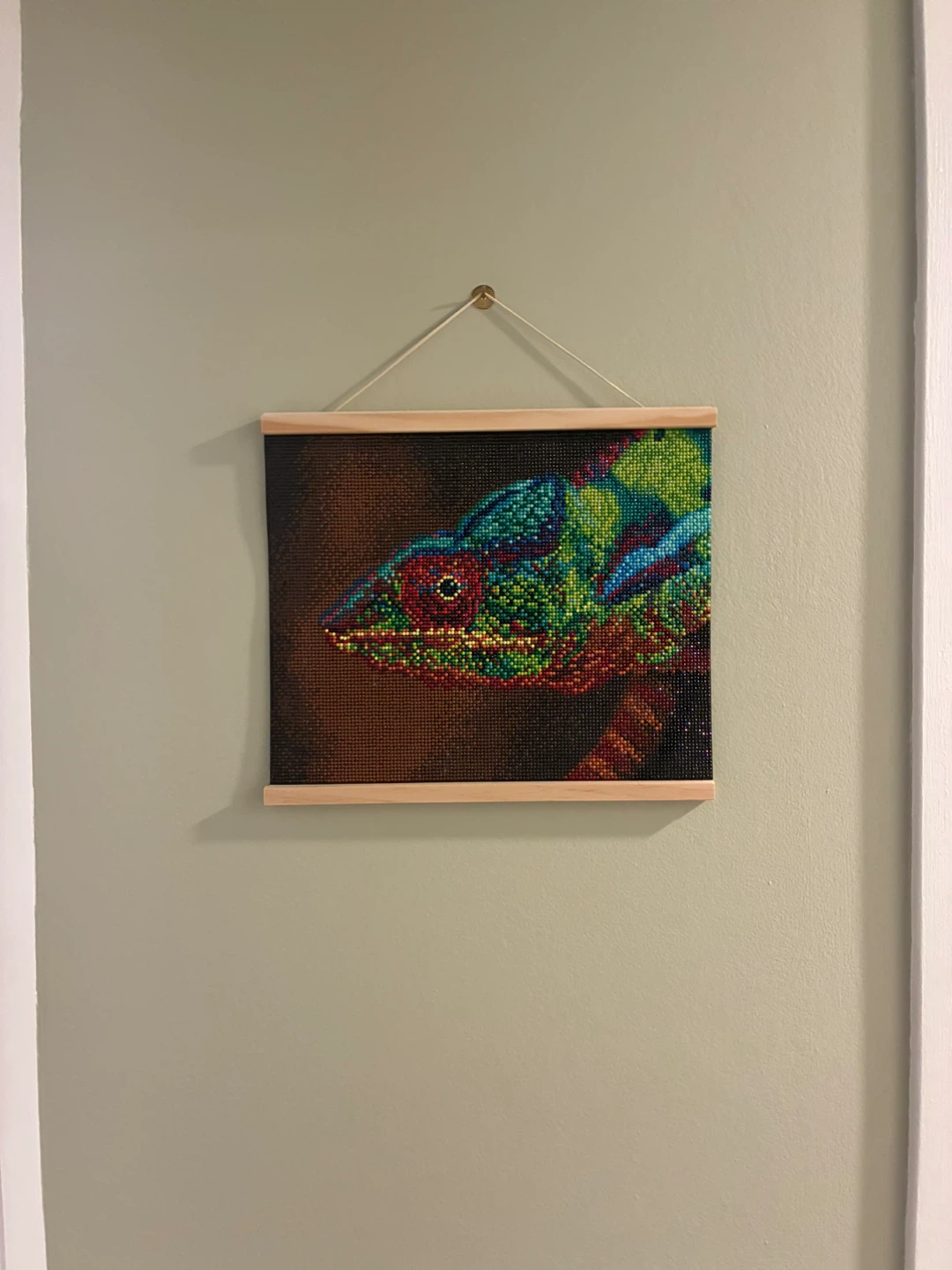 Chameleon Diamond Art Kit - Wall Decor