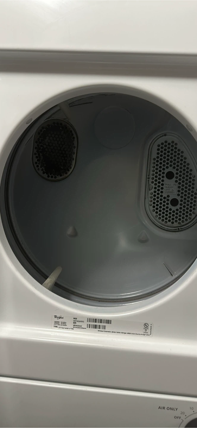 Whirlpool Stackable Washer/Dryer - photo 2