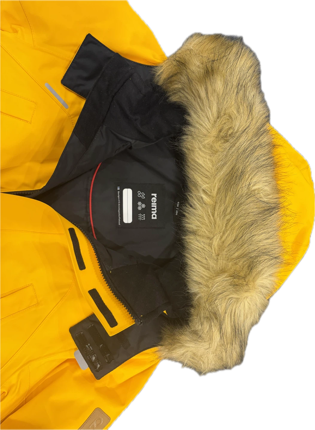 Reima Yellow Down Winter Jacket - Size 14 yr - 164 - photo 3