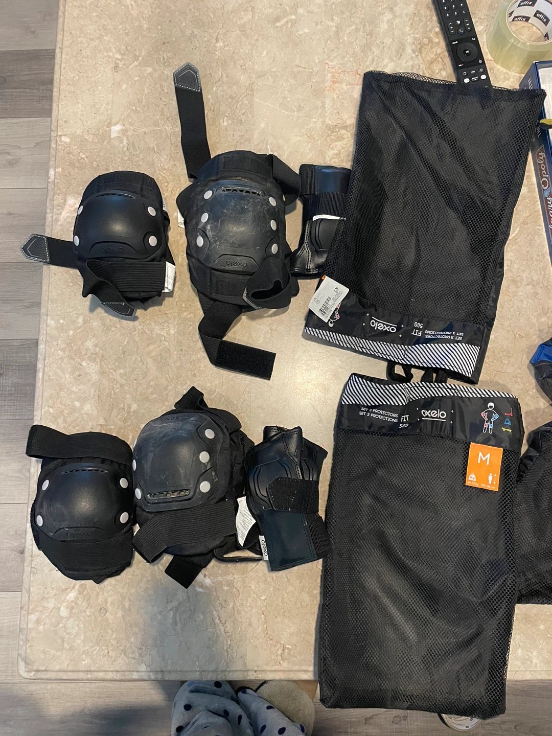 Oxelo Fit 500 Set 3 Protections - Size M