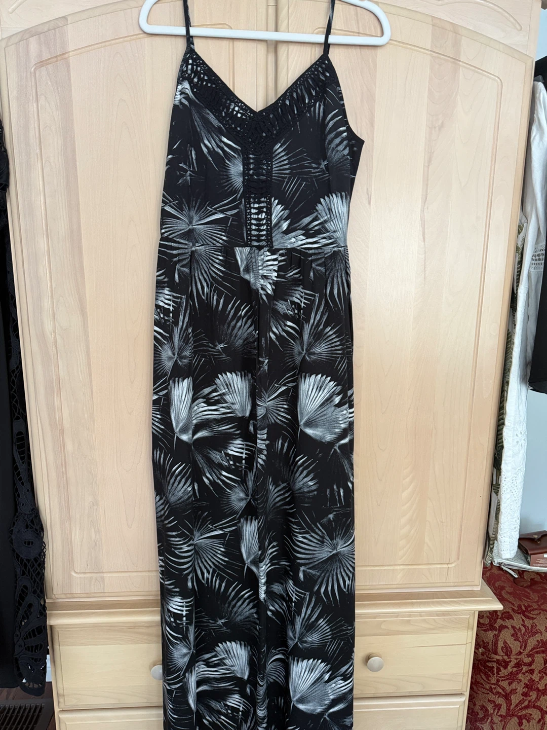 Black & White Maxi Dress