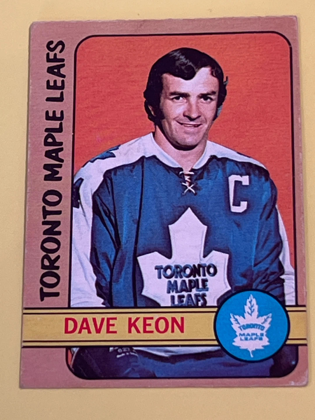 Dave Keon Toronto Maple Leafs Hockey Card