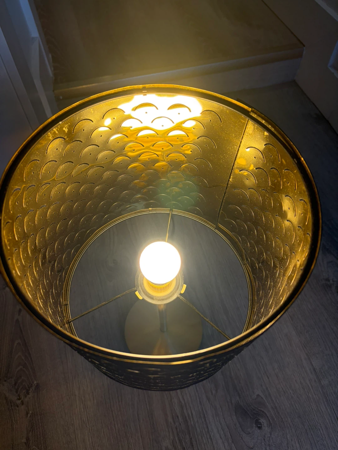 IKEA Skaftet Table Lamp - Black & Gold - photo 2